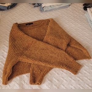 🌸 4/$10 Chenille Cropped Sweatshirt Top